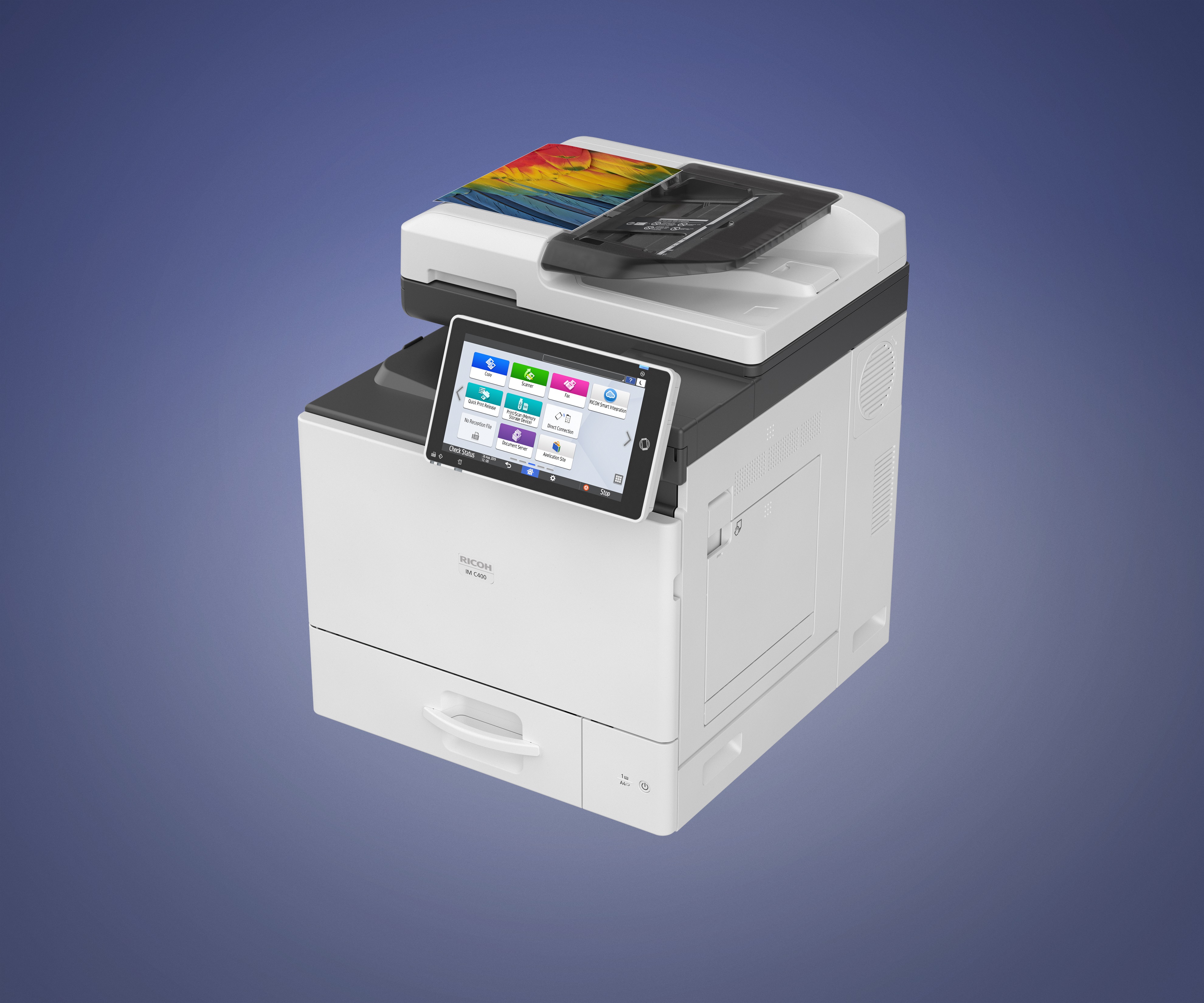 Ricoh выпускает серию интеллектуальных цветных МФУ формата A4 для современного цифрового офиса